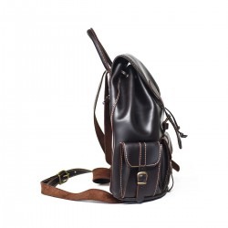 MOCHILA PIEL FLOR