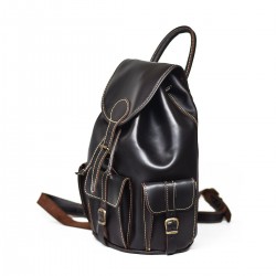 MOCHILA PIEL FLOR